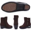 imageGaatpot Womens Winter Snow Boots Warm Fur Lining Ankle Bootie Outdoor AntiSlip Boots Shoes Size Coffe US 95CN42