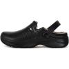 imageWomens Mens Fur Lined Clogs Waterproof Garden Shoes Winter Warm Fleece Lining Fuzzy House Home Slippers Indoor Outdoor MulesBlack