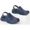imageWomens Mens Fur Lined Clogs Waterproof Garden Shoes Winter Warm Fleece Lining Fuzzy House Home Slippers Indoor Outdoor MulesDeep Blue