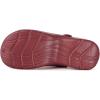 imageWomens Mens Fur Lined Clogs Waterproof Garden Shoes Winter Warm Fleece Lining Fuzzy House Home Slippers Indoor Outdoor MulesRed