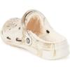 imageMens Womens Lined Garden Clogs Unisex Fur Lining Gardening Slip on Sandals Winter House Home Fuzzy Slippers with Arch SupportWhiteKhaki