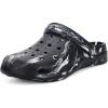 imageGaatpot Mens Womens Garden Clogs Shoes with Arch Support Unisex Gardening Slip on Sandals Beach Slippers Shoes ClogBlack