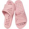 imageQuick Drying Shower Slippers for Womens Mens Non Slip Pool Slides Arch Support Beach Sandals Bathroom House Slippers with Drain Holes Swimming Water ShoesPink240 US 5565 Women4555 Men