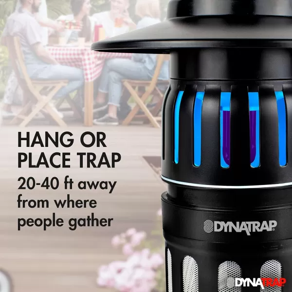 DynaTrap DT1050-AZSR Mosquito, Beetle &amp; Flying Insect Trap – Kills Mosquitoes, Flies, Wasps, Gnats, Beetles Other Insects Protects up to 1/2 Acre