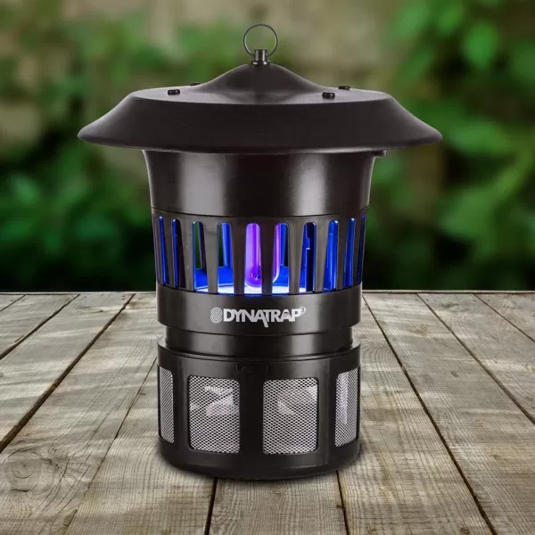 DynaTrap DT1100SR Mosquito &amp; Flying Insect Trap with Wall Mount – Kills Mosquitoes, Flies, Wasps, Gnats, &amp; Other Flying Insects – Protects up to 1/2 Acre