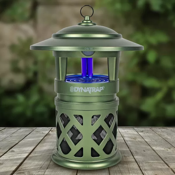 DynaTrap DT1100SR Mosquito &amp; Flying Insect Trap with Wall Mount – Kills Mosquitoes, Flies, Wasps, Gnats, &amp; Other Flying Insects – Protects up to 1/2 Acre