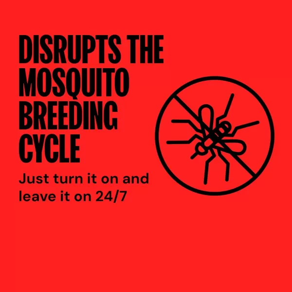 DynaTrap DT1130SR 1/2 Acre Mosquito &amp; Flying Insect Outdoor Trap and Killer – Kills Mosquitoes, Flies, Wasps, Gnats, &amp; Other Flying Insects