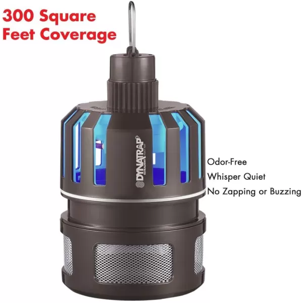 DynaTrap DT150 Indoor Mosquito &amp; Flying Insect Trap – Kills Mosquitoes, Flies, Moths, Gnats, &amp; Other Flying Insects – Protects up to 300 Sq Ft