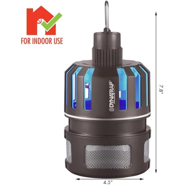 DynaTrap DT150 Indoor Mosquito &amp; Flying Insect Trap – Kills Mosquitoes, Flies, Moths, Gnats, &amp; Other Flying Insects – Protects up to 300 Sq Ft