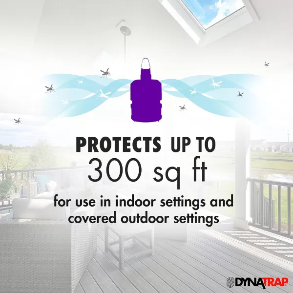 DynaTrap DT150 Indoor Mosquito &amp; Flying Insect Trap – Kills Mosquitoes, Flies, Moths, Gnats, &amp; Other Flying Insects – Protects up to 300 Sq Ft