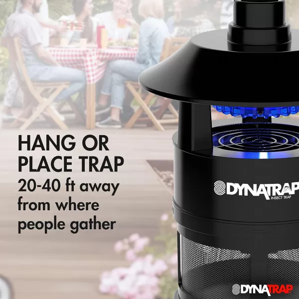 DynaTrap DT160-TUNSR Mosquito &amp; Flying Insect Trap – Kills Mosquitoes, Flies, Gnats, Wasps, &amp; Other Flying Insects – Protects up to 1/4 Acre