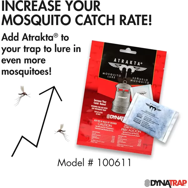 DynaTrap DT160-TUNSR Mosquito &amp; Flying Insect Trap – Kills Mosquitoes, Flies, Gnats, Wasps, &amp; Other Flying Insects – Protects up to 1/4 Acre