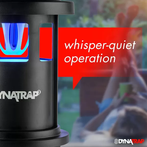DynaTrap DT1750 Mosquito &amp; Flying Insect Trap – Kills Mosquitoes, Flies, Wasps, Gnats, &amp; Other Flying Insects – Protects up to 3/4 Acre, Black