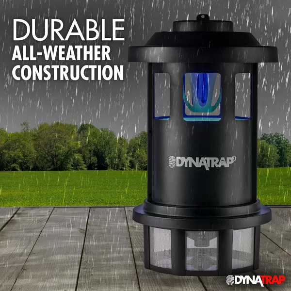 DynaTrap DT1750 Mosquito &amp; Flying Insect Trap – Kills Mosquitoes, Flies, Wasps, Gnats, &amp; Other Flying Insects – Protects up to 3/4 Acre, Black