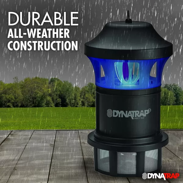 DynaTrap DT1775 Large Mosquito &amp; Flying Insect Trap – Kills Mosquitoes, Flies, Wasps, Gnats, &amp; Other Flying Insects – Protects up to 1 Acre