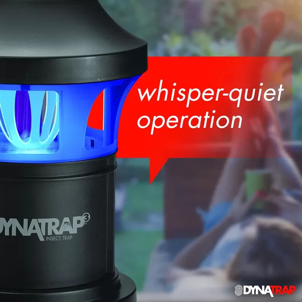 DynaTrap DT1775 Large Mosquito &amp; Flying Insect Trap – Kills Mosquitoes, Flies, Wasps, Gnats, &amp; Other Flying Insects – Protects up to 1 Acre
