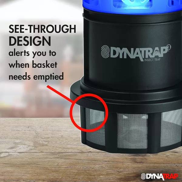 DynaTrap DT1775 Large Mosquito &amp; Flying Insect Trap – Kills Mosquitoes, Flies, Wasps, Gnats, &amp; Other Flying Insects – Protects up to 1 Acre