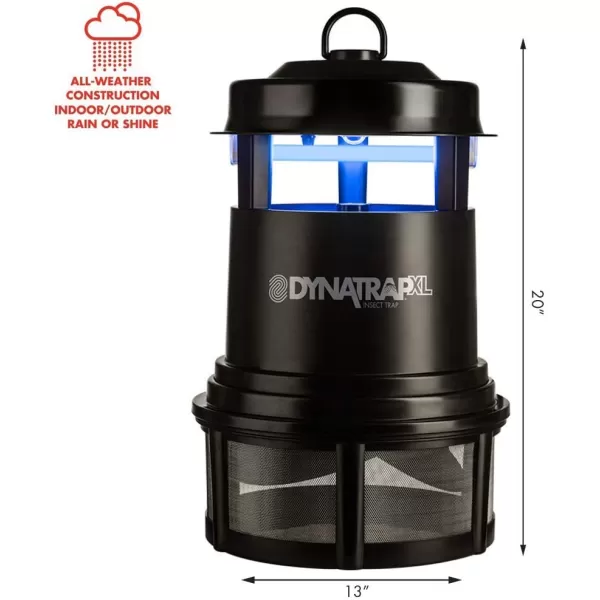 DynaTrap DT2000XLP-TUNSR Large Mosquito &amp; Flying Insect Trap – Kills Mosquitoes, Flies, Wasps, Gnats, &amp; Other Flying Insects – Protects up to 1 Acre