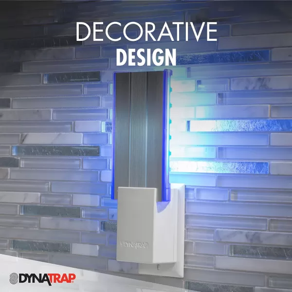 DynaTrap DT3009-1003P Flylight Indoor Plug-In Fly Trap for Flies, Fruit Flies, Moths, Gnats, &amp; Other Flying Insects – Protects up to 600 Sq Ft