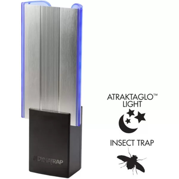 DynaTrap DT3009-1003P Flylight Indoor Plug-In Fly Trap for Flies, Fruit Flies, Moths, Gnats, &amp; Other Flying Insects – Protects up to 600 Sq Ft