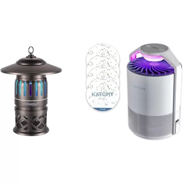 DynaTrap DT1050-AZSR Mosquito, Beetle &amp; Flying Insect Trap – Kills Mosquitoes, Flies, Wasps, Gnats, Beetles Other Insects Protects up to 1/2 Acre