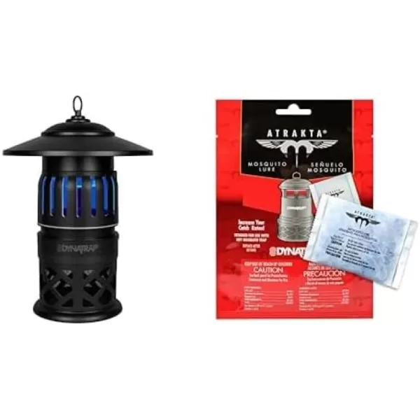 DynaTrap DT1050-AZSR Mosquito, Beetle &amp; Flying Insect Trap – Kills Mosquitoes, Flies, Wasps, Gnats, Beetles Other Insects Protects up to 1/2 Acre
