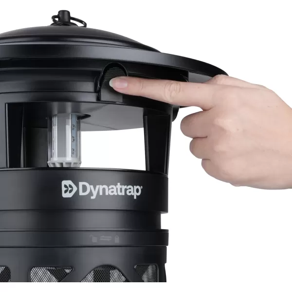 DynaTrap DT2030GRSR 1 Acre Mosquito ampamp Flying Insect Outdoor Trap and Killer  Kills Mosquitoes Flies Wasps Gnats ampamp Other Flying Insects  Green1 Acre Black Trap