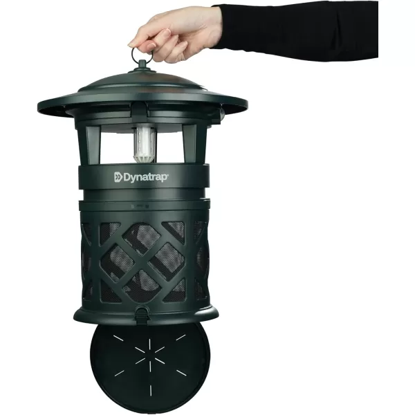 DynaTrap DT2030GRSR 1 Acre Mosquito ampamp Flying Insect Outdoor Trap and Killer  Kills Mosquitoes Flies Wasps Gnats ampamp Other Flying Insects  Green1 Acre Green Trap