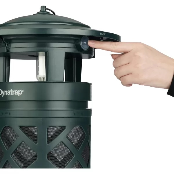 DynaTrap DT2030GRSR 1 Acre Mosquito ampamp Flying Insect Outdoor Trap and Killer  Kills Mosquitoes Flies Wasps Gnats ampamp Other Flying Insects  Green1 Acre Green Trap
