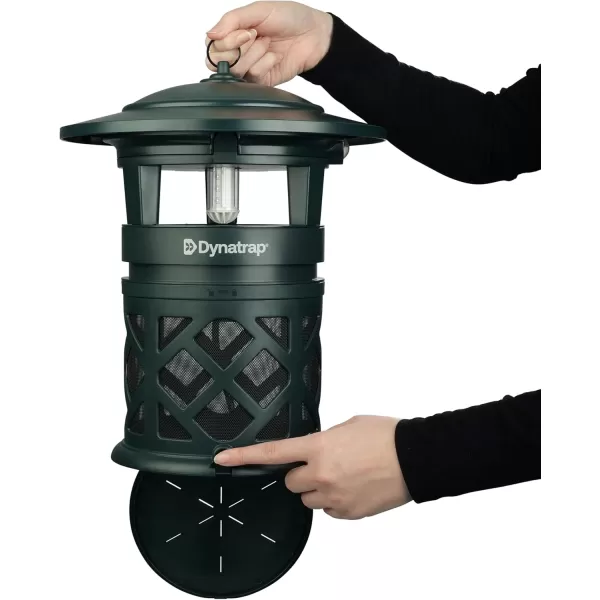 DynaTrap DT2030GRSR 1 Acre Mosquito ampamp Flying Insect Outdoor Trap and Killer  Kills Mosquitoes Flies Wasps Gnats ampamp Other Flying Insects  Green1 Acre Green Trap