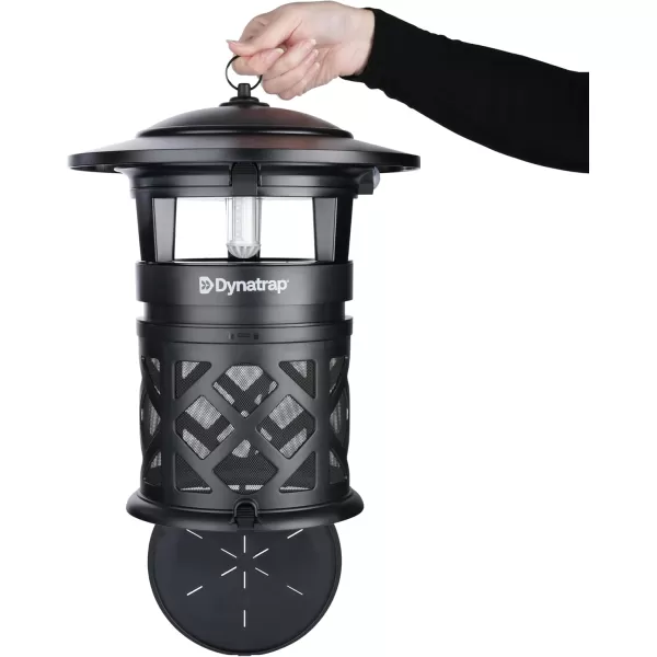 DynaTrap DT2030GRSR 1 Acre Mosquito ampamp Flying Insect Outdoor Trap and Killer  Kills Mosquitoes Flies Wasps Gnats ampamp Other Flying Insects  Green1 Acre Black Trap