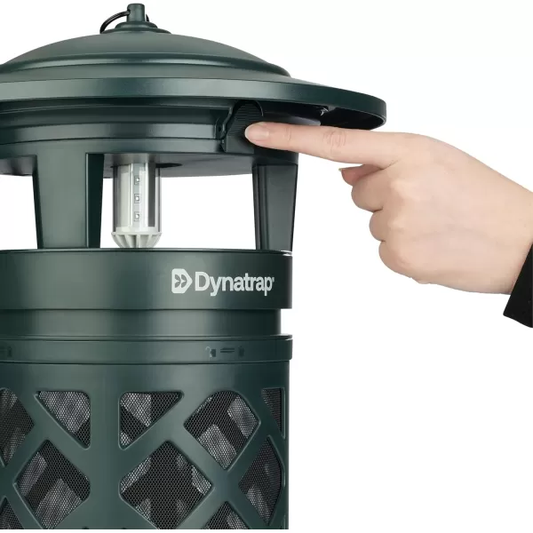 DynaTrap DT2030GRSR 1 Acre Mosquito ampamp Flying Insect Outdoor Trap and Killer  Kills Mosquitoes Flies Wasps Gnats ampamp Other Flying Insects  Green1 Acre Green Trap