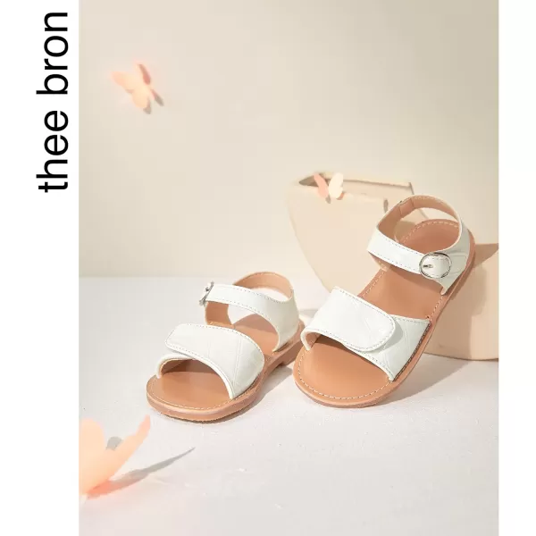 THEE BRON Girls Comfort Sandals Kids Shoes Sandals Filles SandalesAa312white