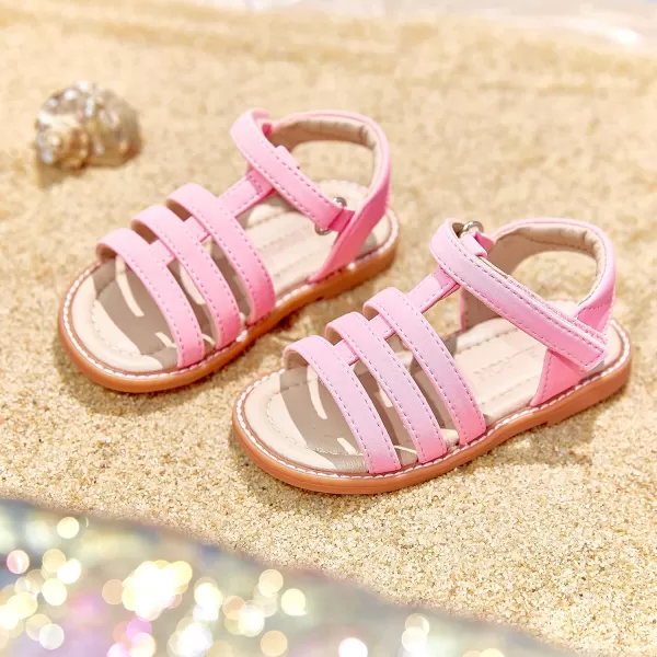 THEE BRON Girls Comfort Sandals Kids Shoes Sandals Filles SandalesTb2236pink