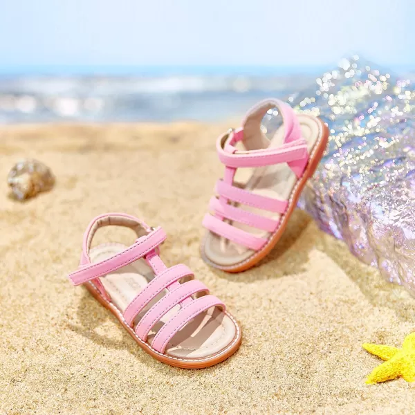 THEE BRON Girls Comfort Sandals Kids Shoes Sandals Filles SandalesTb2236pink