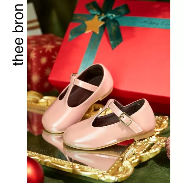 THEE BRON Girls Princess Dress Shoes for Little Girls Zapatos de PrincesaAf350pink