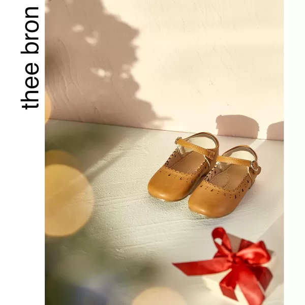 THEE BRON Girls Princess Dress Shoes for Little Girls Zapatos de PrincesaAg215yellow