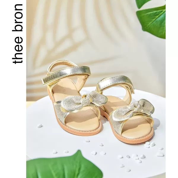 THEE BRON Girls Sandals Toddler Summer Dress ShoesAa386gold
