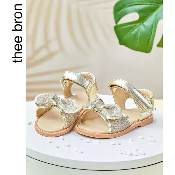 THEE BRON Girls Sandals Toddler Summer Dress ShoesAa386gold