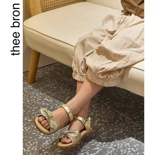 THEE BRON Girls Sandals Toddler Summer Dress ShoesAa386gold