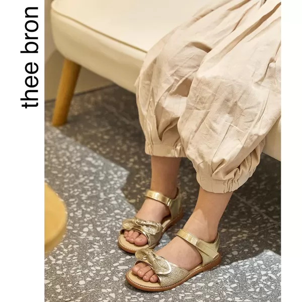 THEE BRON Girls Sandals Toddler Summer Dress ShoesAa386gold