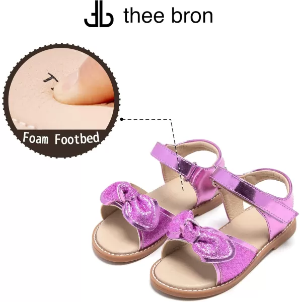 THEE BRON Girls Sandals Toddler Summer Dress ShoesAa386purple