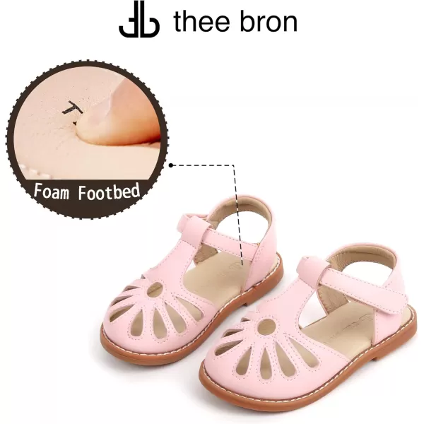 THEE BRON Girls Sandals Toddler Summer Dress ShoesAa396pink