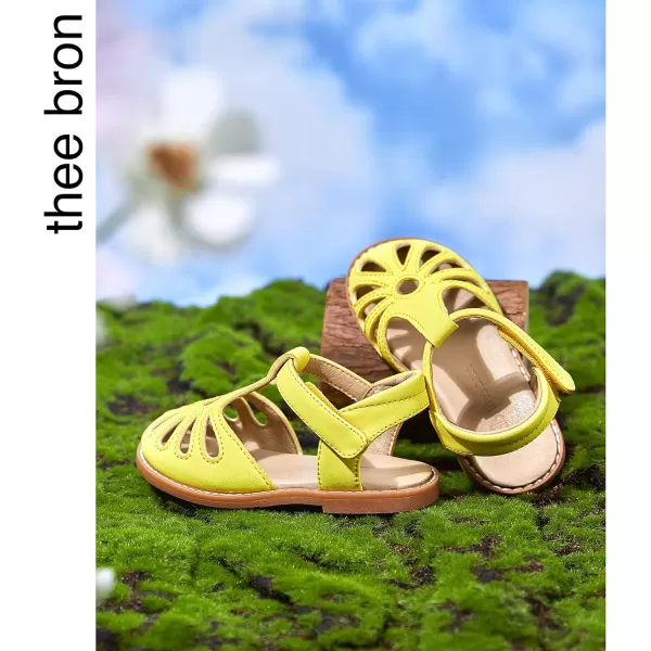 THEE BRON Girls Sandals Toddler Summer Dress ShoesAa396yellow