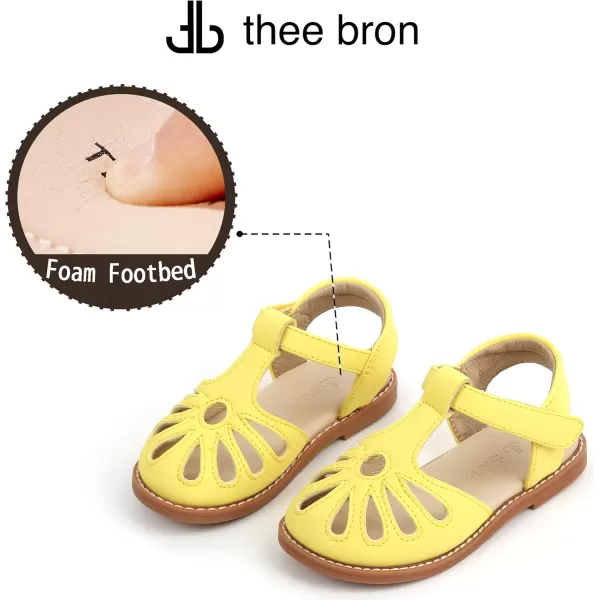 THEE BRON Girls Sandals Toddler Summer Dress ShoesAa396yellow
