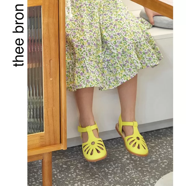 THEE BRON Girls Sandals Toddler Summer Dress ShoesAa396yellow