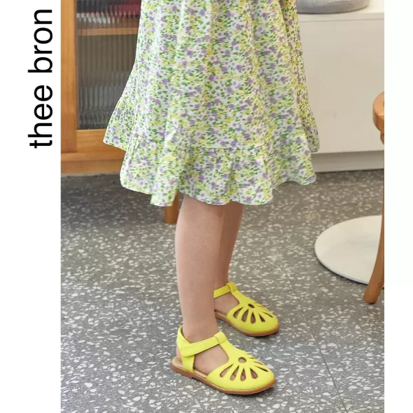 THEE BRON Girls Sandals Toddler Summer Dress ShoesAa396yellow
