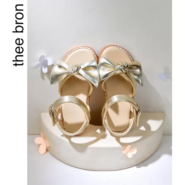 THEE BRON Girls Sandals Toddler Summer Dress ShoesAa398gold