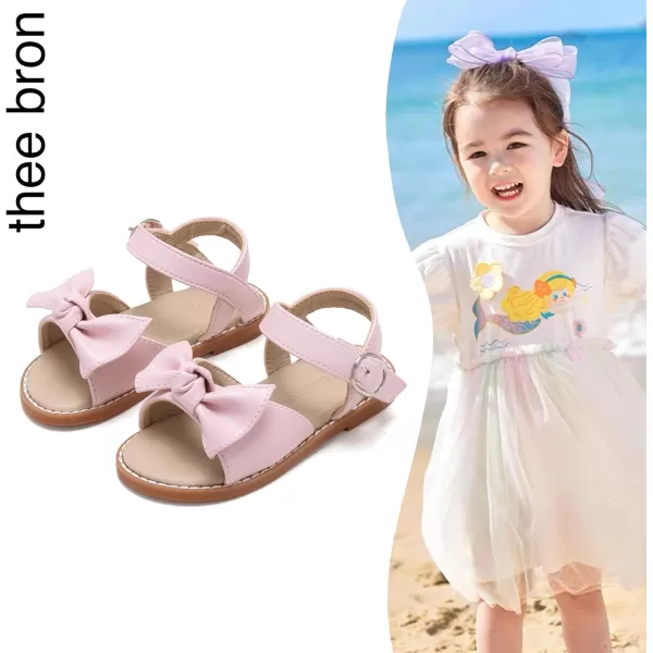 THEE BRON Girls Sandals Toddler Summer Dress ShoesAa398pink