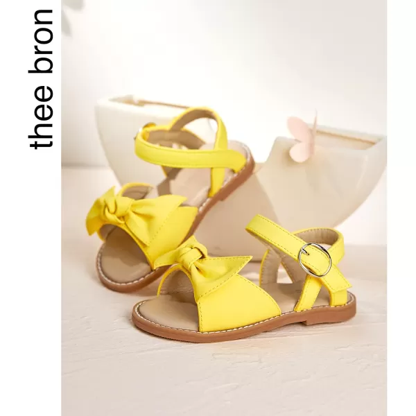 THEE BRON Girls Sandals Toddler Summer Dress ShoesAa398yellow